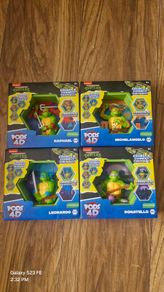 Tennage Mutant Ninja Turtles Pods 4D comnnection Collection -
