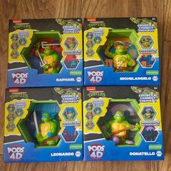 Tennage Mutant Ninja Turtles Pods 4D comnnection Collection -