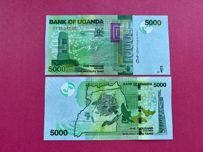 Uganda. 5000 Shillings  2019  ( Uncirculated )