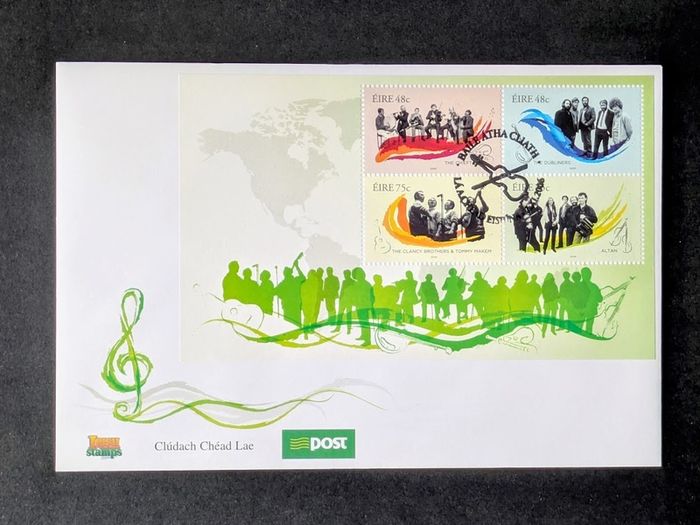 Ireland First Day Cover - 2006 Musicians