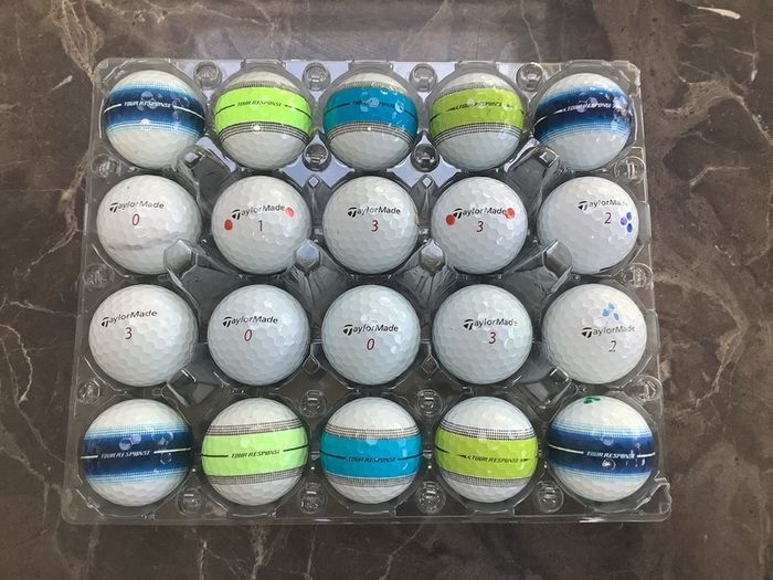 Taylormade tour response golf balls (20)