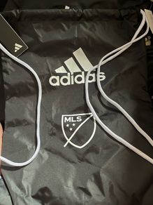 Adidas Backpack Drawstring Major League Soccer drawstring gym sack bag