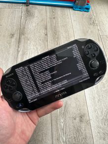 PS Vita 1000 OLED, Jailbroken/Modded, 8GB Sony Memory Card