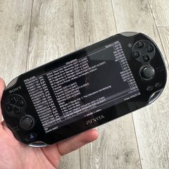 PS Vita 1000 OLED, Jailbroken/Modded, 8GB Sony Memory Card