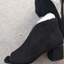 Stunning Black Brand New Never worn UK7 (EUR41) (Wide Fit) Hardware Shoe Boots From Next Image 3