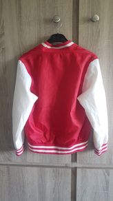 baseball style thin jacket fits 9-11 years old child or adult xs-s