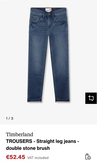 boys jeans bundle Timberland H&M brand new 8-9y