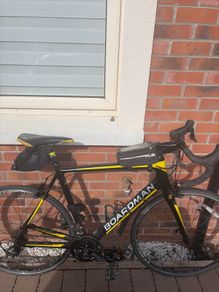 boardman road bike perfect working order includes bags and lock