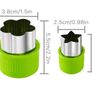 Sandwich cutter shapes for kids and fruit cutters Image 7