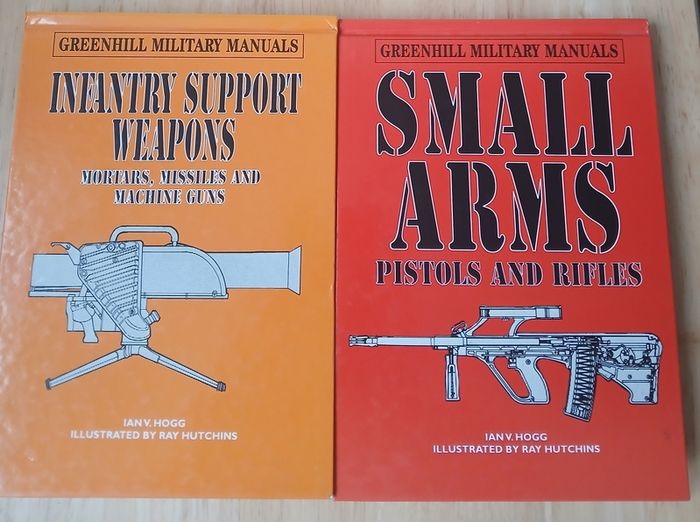 Greenhill Military Manuals Ian Hogg Small Arms Infantry Weapons Bundle