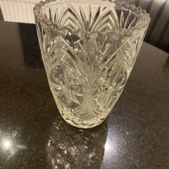 Vintage glass vase