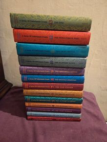 A Series of Unfortunate Events by Lemony Snicket - 13 Hardback Book Collection