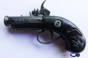 Vintage Bluebeards Flintlock small Cap Gun (in working order)