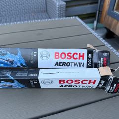 Bosch aero ap30u 750mm x2 as new wipe blades/removed without use due to car change.