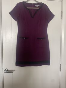 Karl Lagerfeld Damson Dress