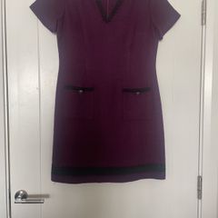 Karl Lagerfeld Damson Dress
