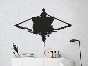 wall art 3d printed picture frame, Lake view, Mountain View, Birds, Fishing, Marvel, DC etc.