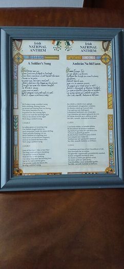 Irish National Anthem Gaelic and English