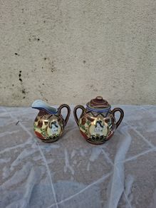 By post only vintage japanese sugar milk jug