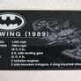 Lego Batman 1989 Batwing 76161 Image 5