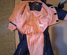 girls snow/winter suit 12-18 months