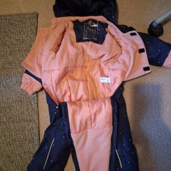 girls snow/winter suit 12-18 months