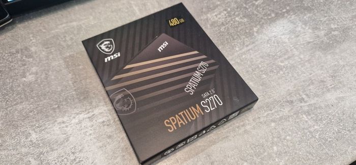 New! -  Msi Spatium S270 Ssd 480gb - Sata 3 2.5"