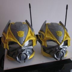 2 Transformers Bumblebee Battle Mask