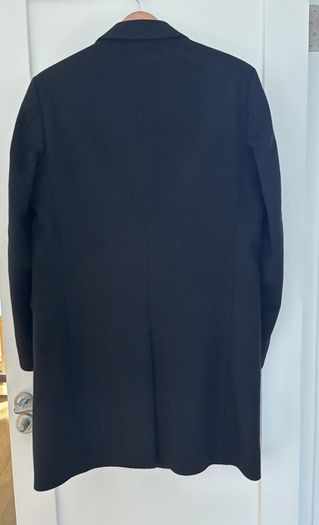 Smart black coat men