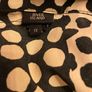dress River Island long sleeve wrap effect off white and black dots pattern size 38 Image 4