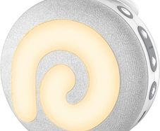 White Noise Machine, D11 Portable Sound Machine with Night Light for Baby Kids Adults, 11 Soothing Sounds Therapy for Sleeping Nursery Travel, USB Rechargeable Continuous or Timer Child Lock
