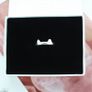 Cat Ears Silver Ring Image 3