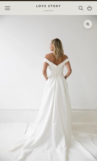Love Story Wedding Dress (from White and Gold bridal shop)