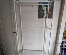 IKEA MACKAPAR coat rack with shoe storage unit