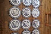 Newbridge willow plates