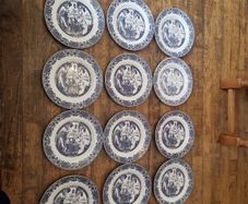 Newbridge willow plates