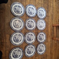 Newbridge willow plates