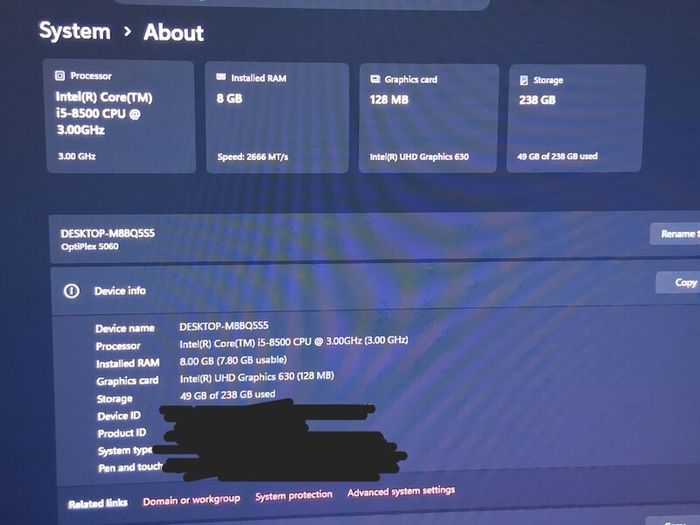 Dell optiplex 5060 sff
