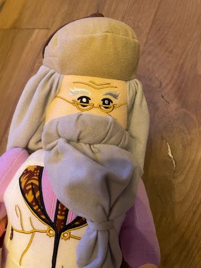 Lego Dumbledore soft toy Plush Harry Potter Brand new