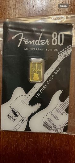 1 gram gold bar