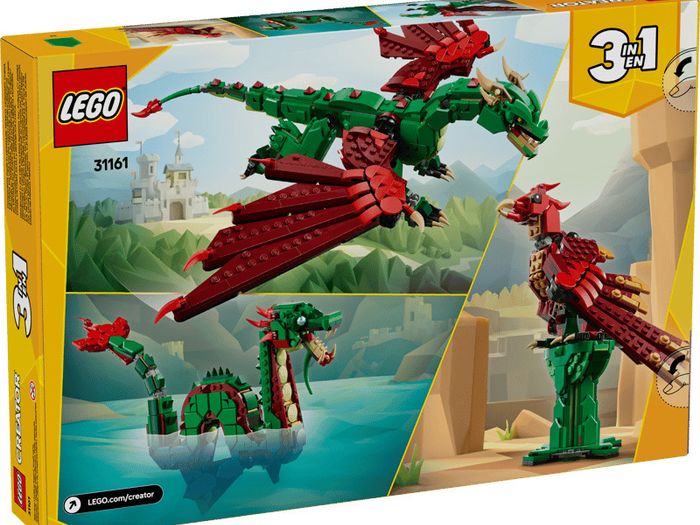 LEGO CREATORS: 3 in 1 Medieval Dragon