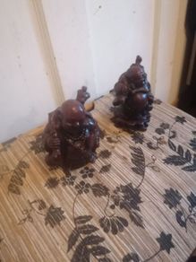 2 miniature Buddha