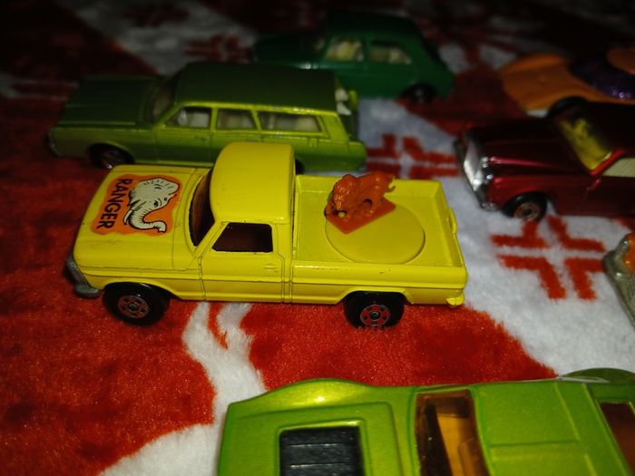 Matchbox Series + Superfast Lot X 7, Mercedes, Mg, Amx, Mazda, Mercury, Rolls-royce