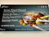 Gallery by Mungyo: Semi Hard Artist's Pastels (12 Multicolour)