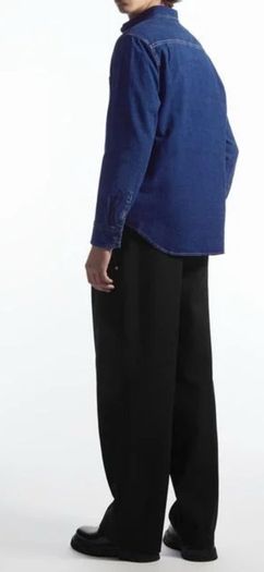 COS Men's Blue Denim Shirt