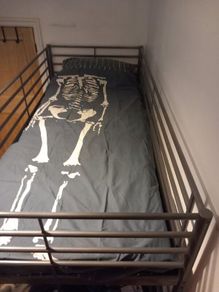 High Loft Bed - Svarta Single Bed by Ikea