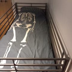 High Loft Bed - Svarta Single Bed by Ikea