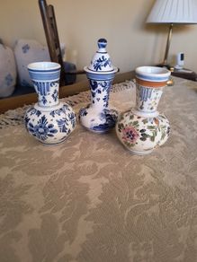 Delft Bud Vase