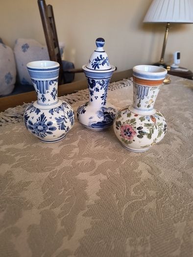 Delft Bud Vase