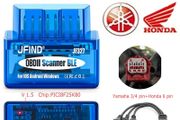 ELM327 Code Reader Scan Tool Bluetooth 5.1 Car Scanner JFIND JF327 For Android IOS Check Engine Motorcycle For Yamaha For Honda
